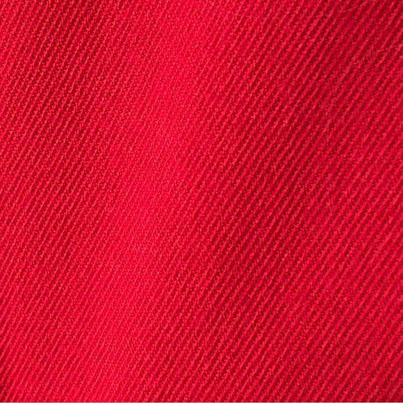 Vintage Ralph Lauren Red Jacket Wool Small Long Logo Gold Buttons Crest 80s 90s - Picture 14 of 16